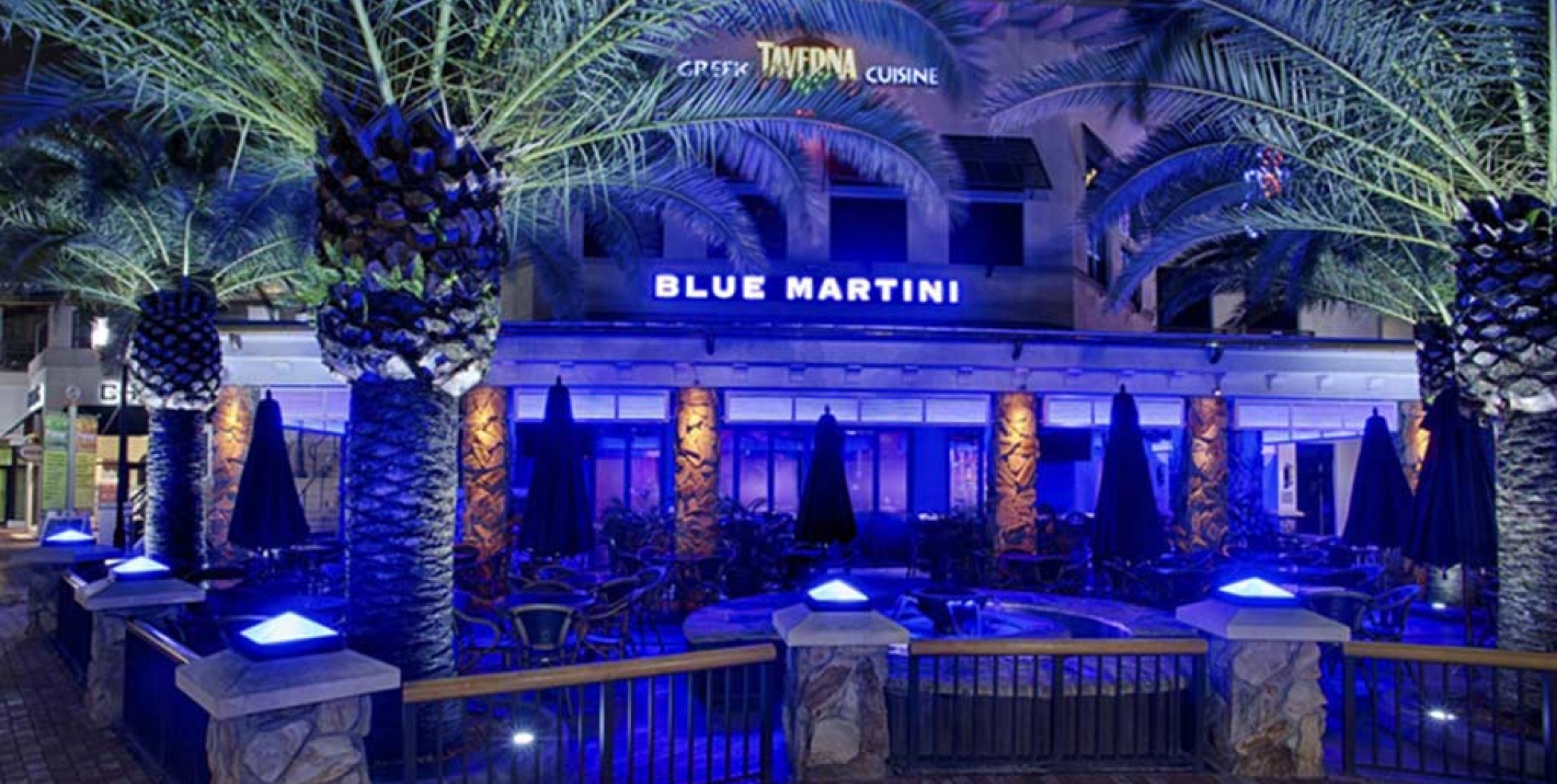 Blue Martini Orlando USA Anolis LED Lighting